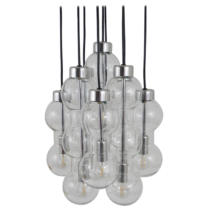 Impressive Doria Cascading Hourglass Chandelier, Space Age, Germany, 1960s