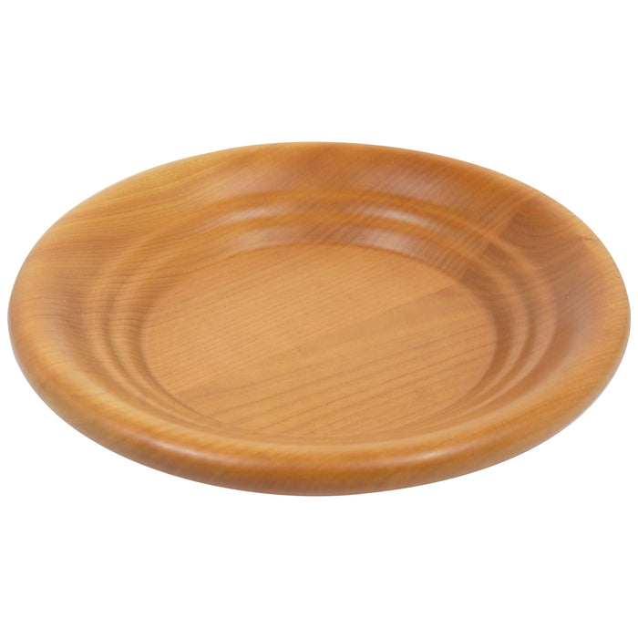 Carl Aubock Wooden Modernist Fruit Bowl Wood Plate , Austria, 1970s