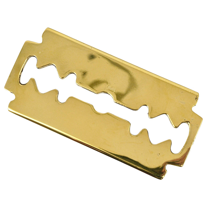 Carl Auböck Handcrafted Razor Blade Brass Paperweight #5378, Austria