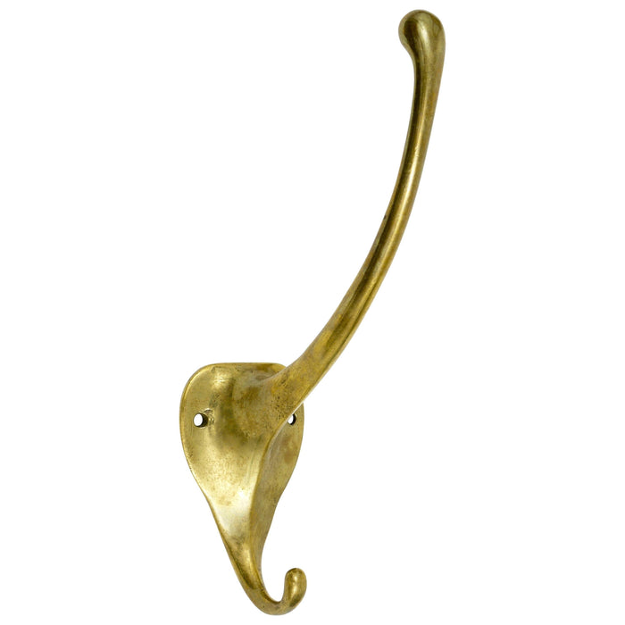Adolf Loos Art Nouveau Brass Wall Hook, Werkstätte Hagenauer, Austria, 1910