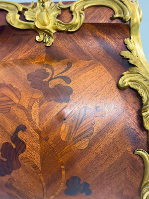G. Durand Louis XV Bombé Commode, Marquetry, Ormolu Bronze, 1880, Paris, France