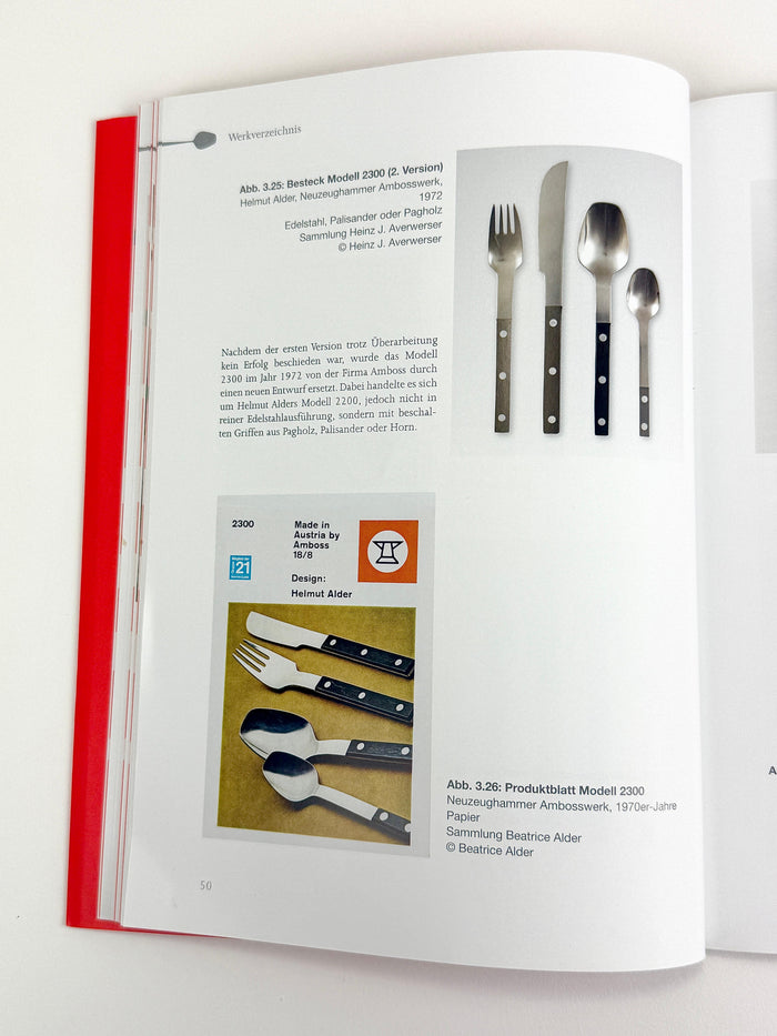 Helmut Alder Amboss Austria 2300 Flatware Cutlery for Six Persons, 1970s
