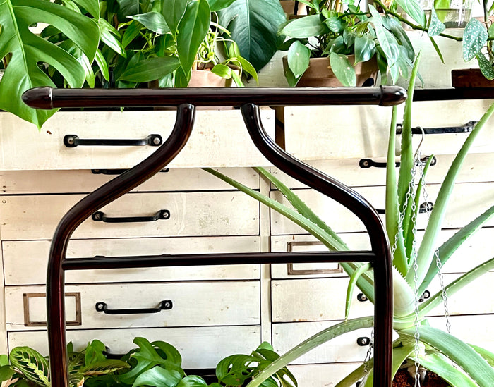 Thonet Vienna Art Deco Bentwood Clothing Valet / Dressing Stand, Austria, 1920s