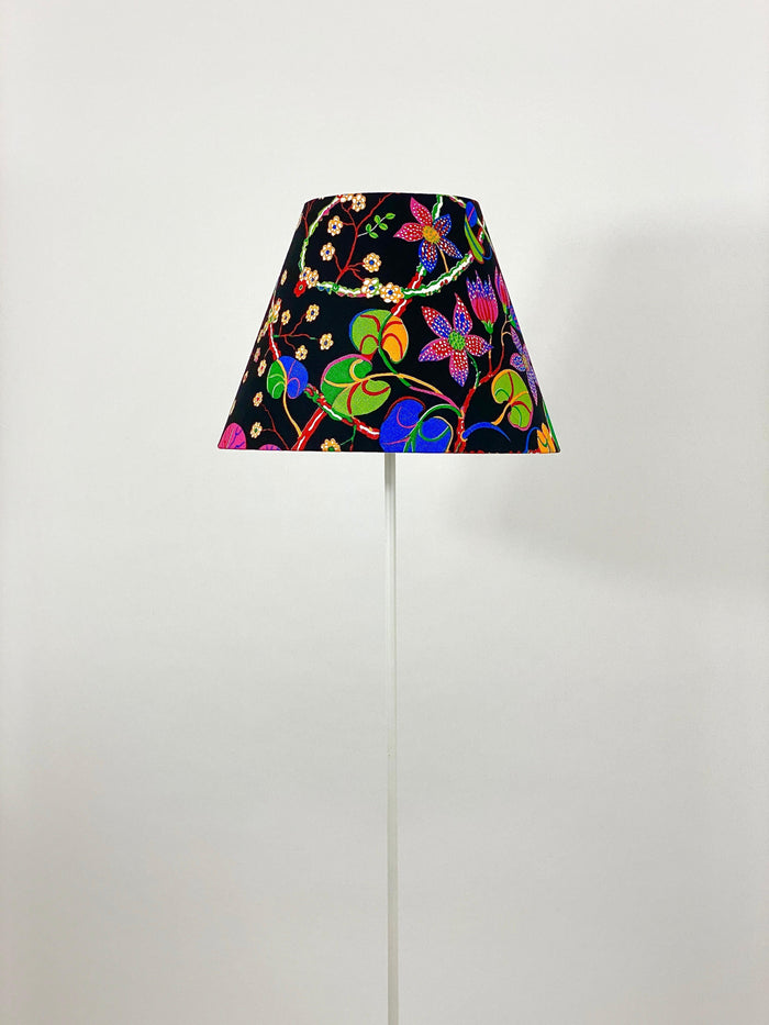 Josef Frank x J.T. Kalmar (Haus & Garten) White Tripod Brass Floor Lamp #2057