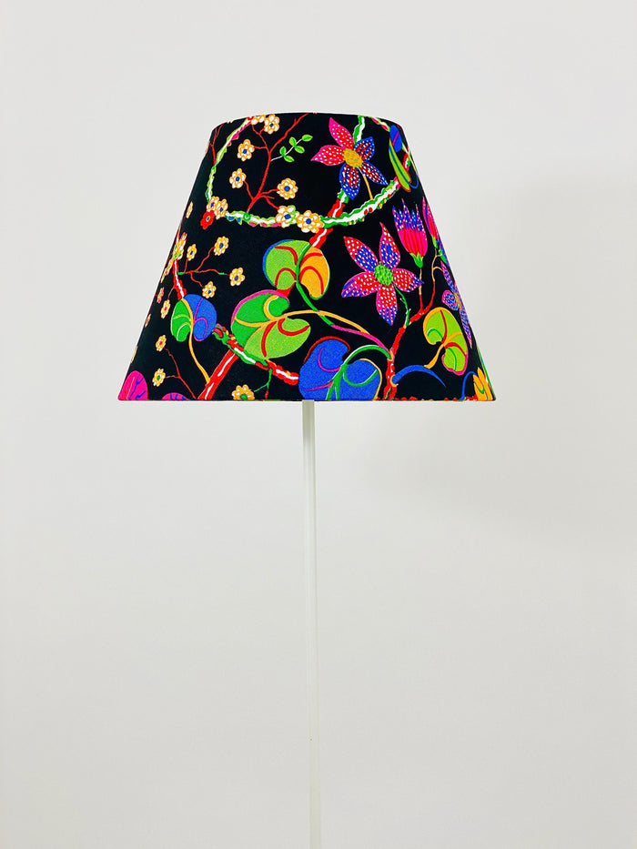 Josef Frank x J.T. Kalmar (Haus & Garten) White Tripod Brass Floor Lamp #2057