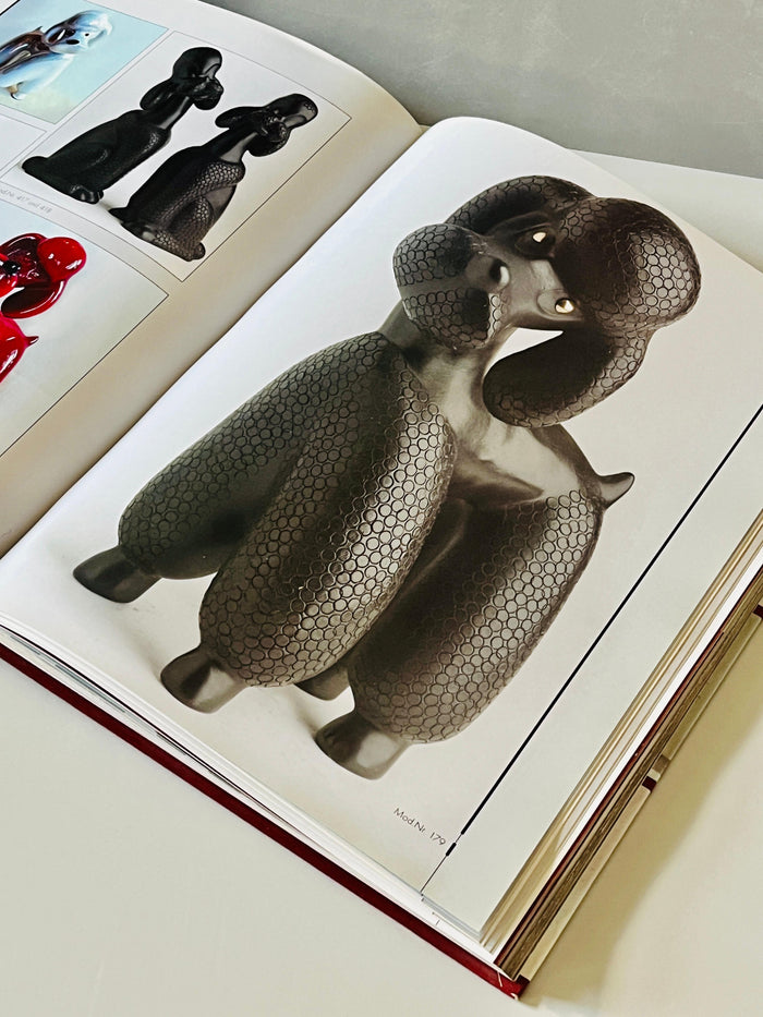Charming Dog Poodle Sculpture Figurine by Leopold Anzengruber, Austria, 1950s