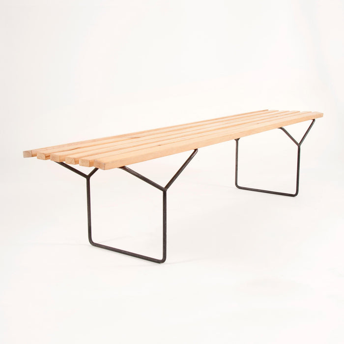 Harry Bertoia Midcentury Slat Bench by for Knoll International, USA, 1960s