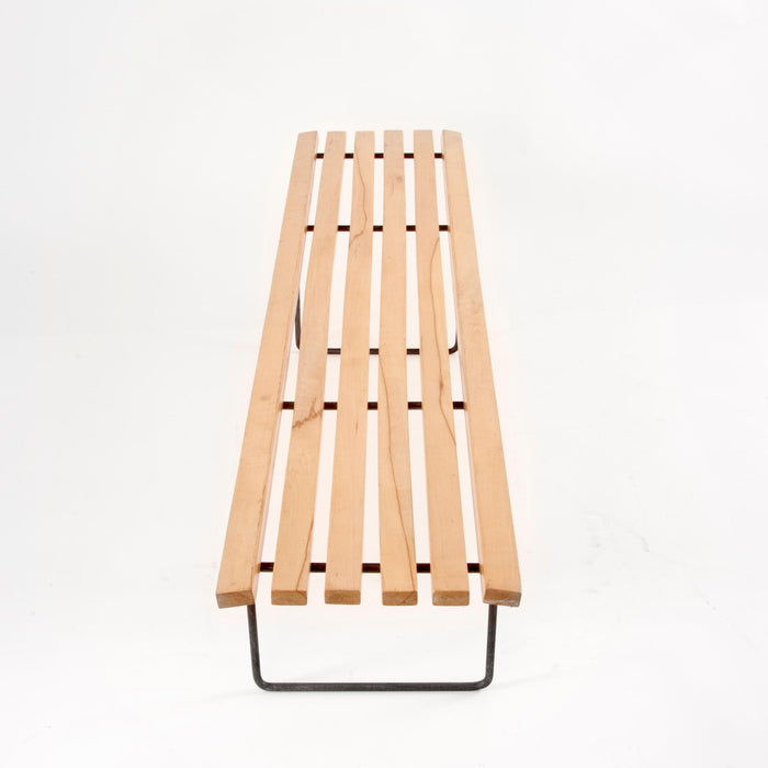 Harry Bertoia Midcentury Slat Bench by for Knoll International, USA, 1960s