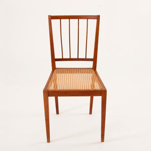 Two Elegant Werkstätte Hagenauer Chairs M006 by Julius Jirasek, Austria, 1930
