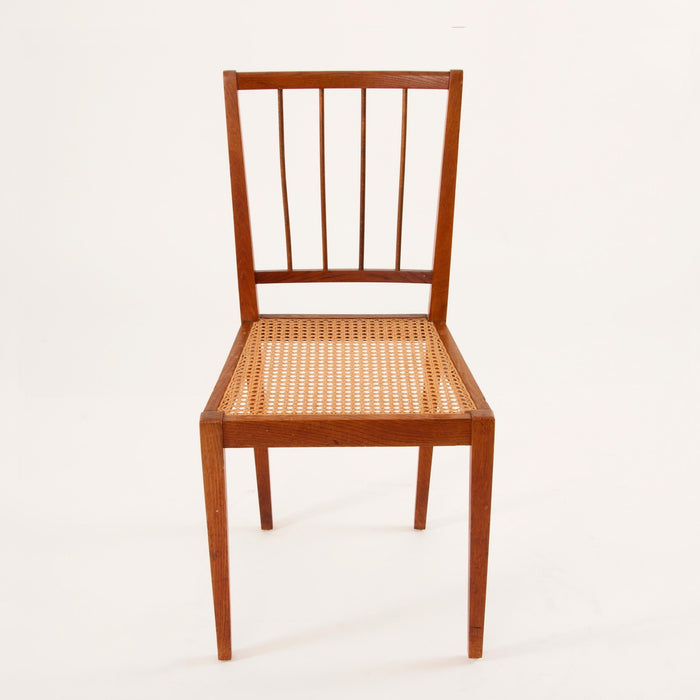 Two Elegant Werkstätte Hagenauer Chairs M006 by Julius Jirasek, Austria, 1930