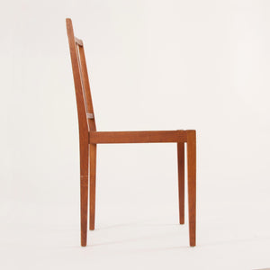Two Elegant Werkstätte Hagenauer Chairs M006 by Julius Jirasek, Austria, 1930