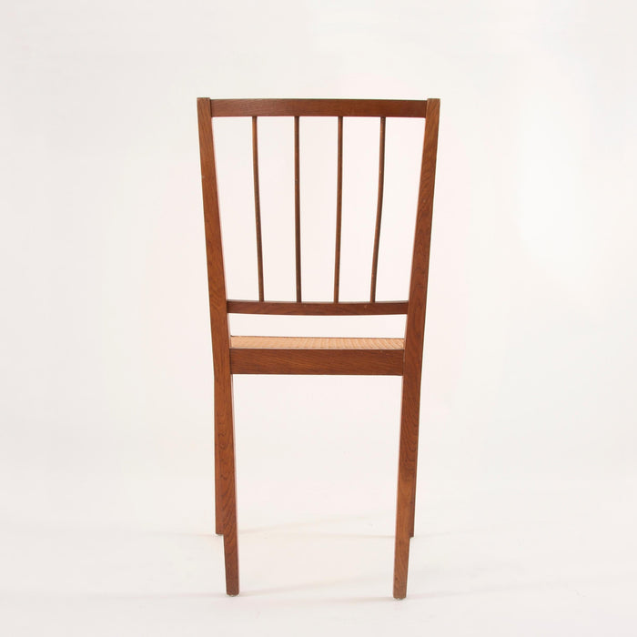 Two Elegant Werkstätte Hagenauer Chairs M006 by Julius Jirasek, Austria, 1930