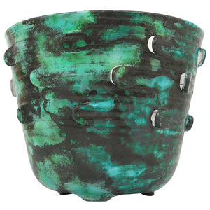 Large Michael Powolny Viennese Art Nouveau Secession Flower Pot, Austria, 1920s