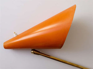 Lampe de table à pince conique J.T. Kalmar modèle "Style", Mid-Century, Vienne, années 1950