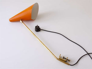 Lampe de table à pince conique J.T. Kalmar modèle "Style", Mid-Century, Vienne, années 1950