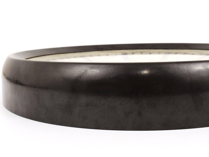 Huge Bakelite Industrial Train Station Round Wall Clock from the 1940s