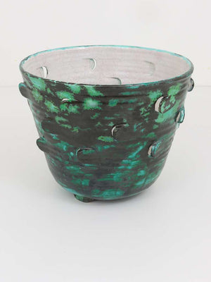 Large Michael Powolny Viennese Art Nouveau Secession Flower Pot, Austria, 1920s
