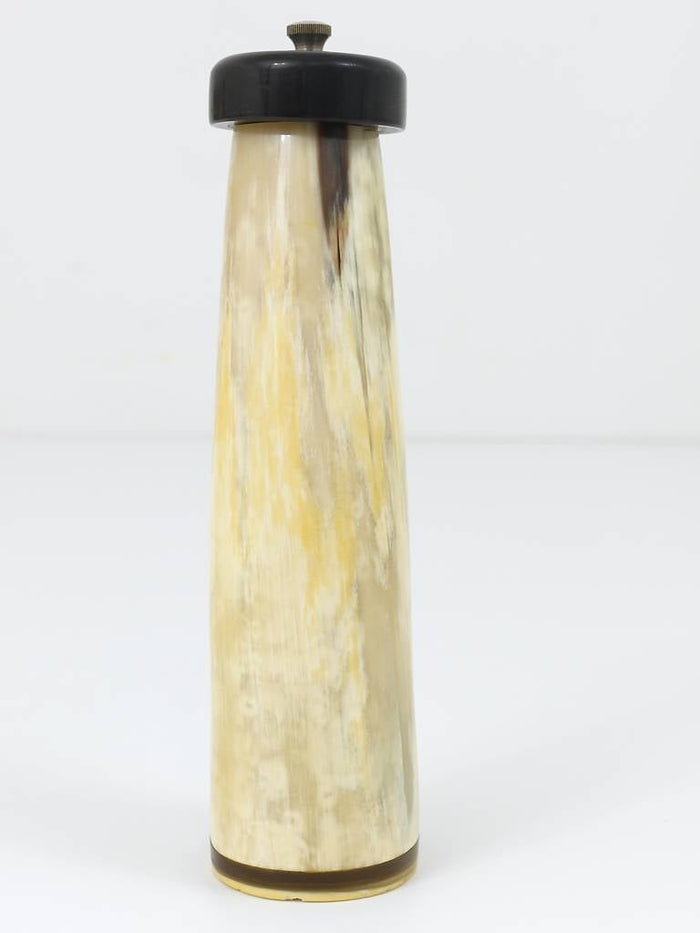 Beautiful Carl Aubock Mid-Century Horn Pepper Or Salt Mill, Austria, 1950s