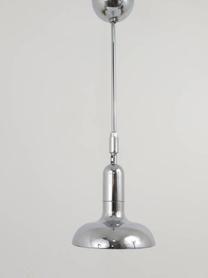 Gino Sarfatti Style 4 Adjustable Pendant Lamps, Gebr. Cosack, Germany, 1970s