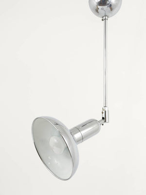 Gino Sarfatti Style 4 Adjustable Pendant Lamps, Gebr. Cosack, Germany, 1970s