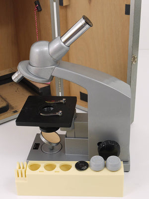 Microscope rare « Neopan » par Carl Aubock, 1963, Reichert Vienne