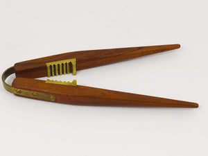Carl Auböck Mid-Century Nussknacker aus Teak & Messing, Wien, Österreich, 1950er-Jahre
