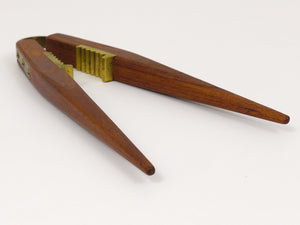 Carl Auböck Mid-Century Nussknacker aus Teak & Messing, Wien, Österreich, 1950er-Jahre