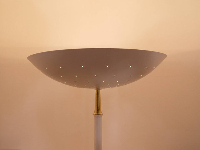 Elegant Italian Mid-Century Uplight Floor Lamp, Arteluce Stilnovo Style, 1950s