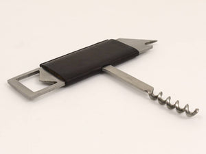 Carl Auböck II Barboy Bottle Opener & Corkscrew, Leather & Steel, Amboss Austria