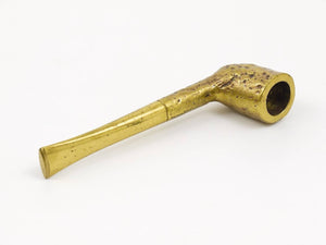 Vintage Carl Auböck Brass Pipe Modernist Paperweight #5188, Austria, 1950s