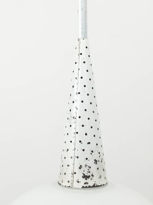 Mathieu Matégot Perforated Midcentury Pendant Lamp, Holophane, France, 1950s