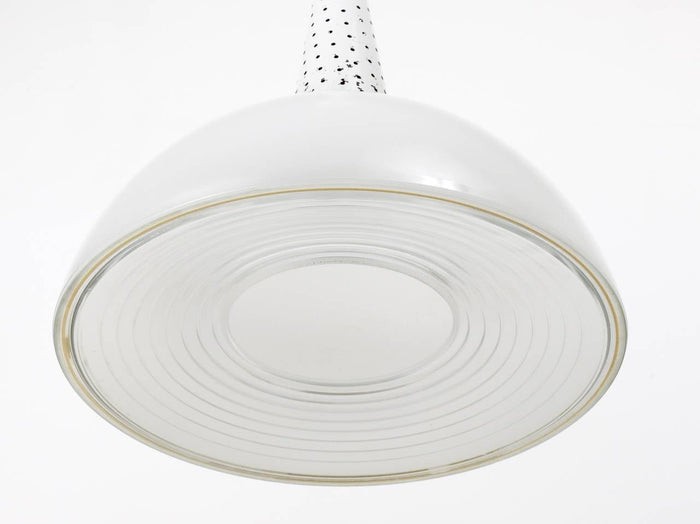 Mathieu Matégot Perforated Midcentury Pendant Lamp, Holophane, France, 1950s
