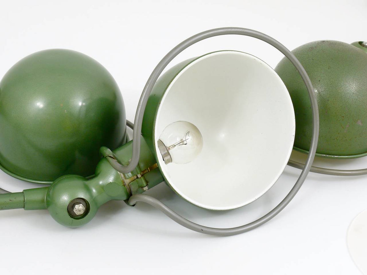 Jean Louis Domecq for Jielde Lyon、インダストリアル クランプランプ、ペア、1950年代