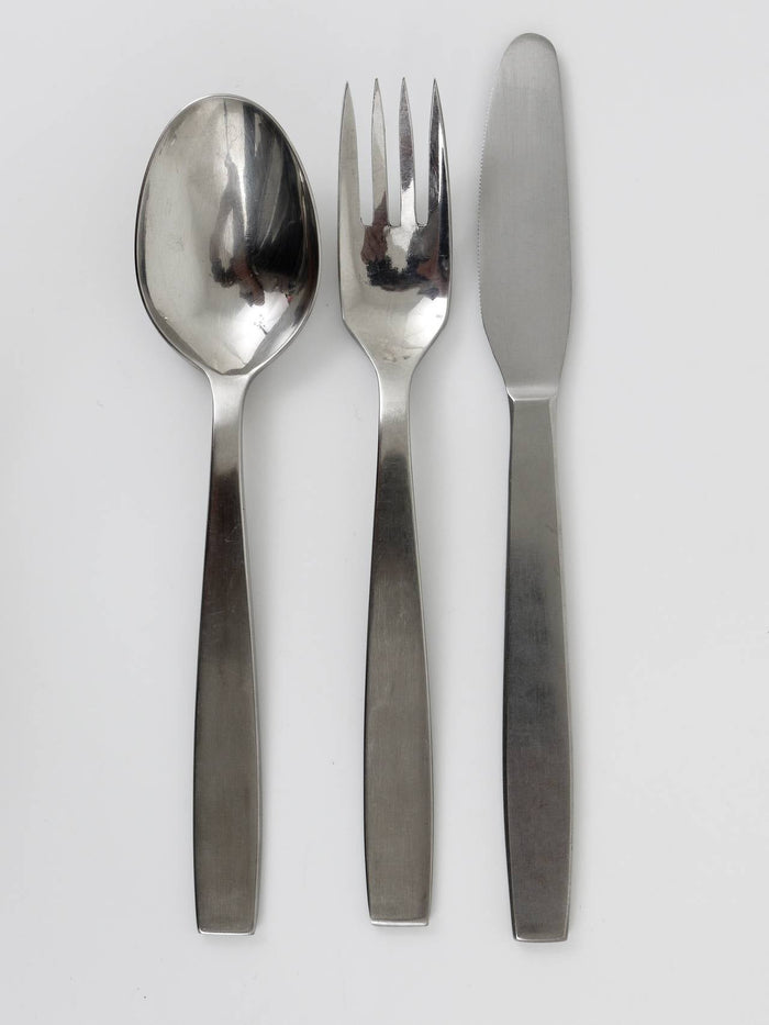 Amboss Austria 2050 Flatware Cutlery for Six by Helmut Alder, 34 pcs., 1950s