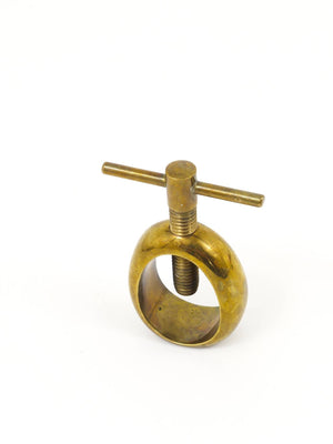 Carl Auböck Midcentury Brass Nutcracker, Austria, 1950s