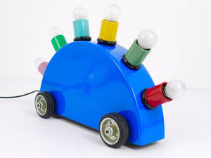 Martine Bedin 1st Edition Super Lamp, Memphis Milano, Postmodern, Italy, 1980s