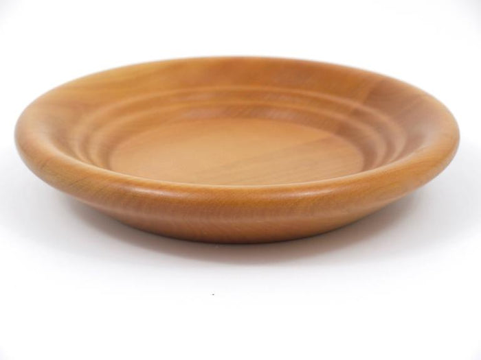 Carl Aubock Wooden Modernist Fruit Bowl Wood Plate , Austria, 1970s