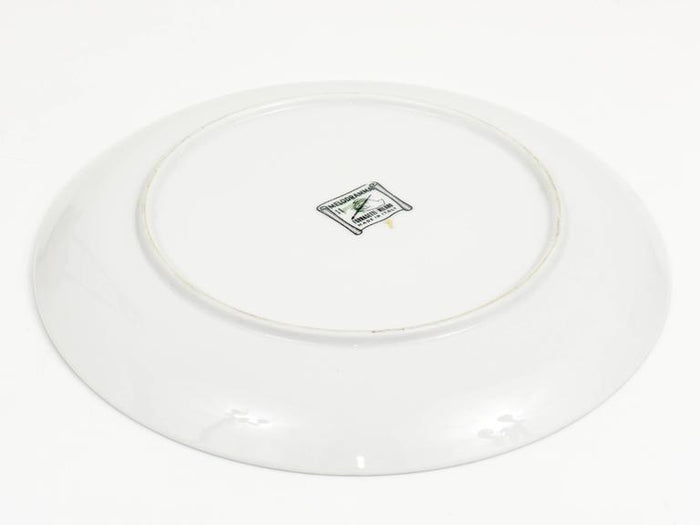 Piero Fornasetti Gilded Plate Falstaff by Guiseppe Verdi, Italy, 1970s