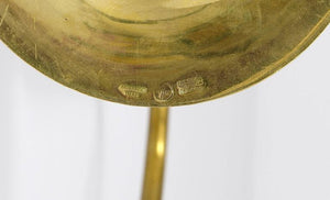 Hagenauer Vienna Brass Candelabra Mid-Century Candle Holder, Austria, 1940s