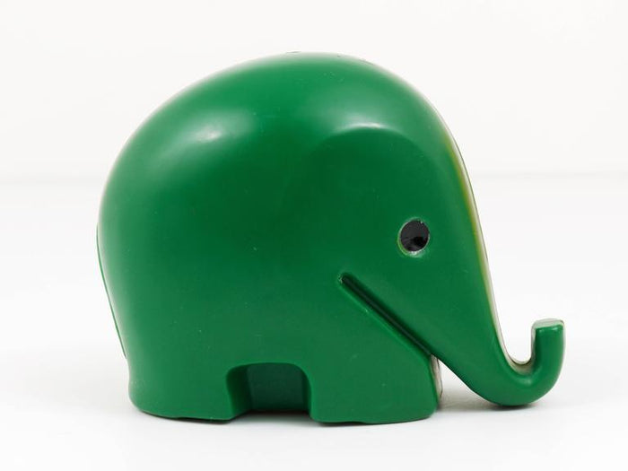 Luigi Colani Drumbo Green Elephant Money Bank for Dresdner Bank, 1970s