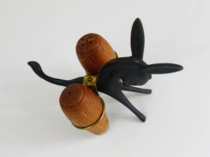 Walter Bosse Donkey Salt and Pepper Shaker Set, Herta Baller, Austria, 1950s