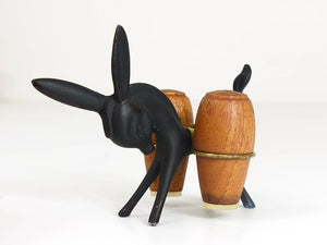 Walter Bosse Donkey Salt and Pepper Shaker Set, Herta Baller, Austria, 1950s