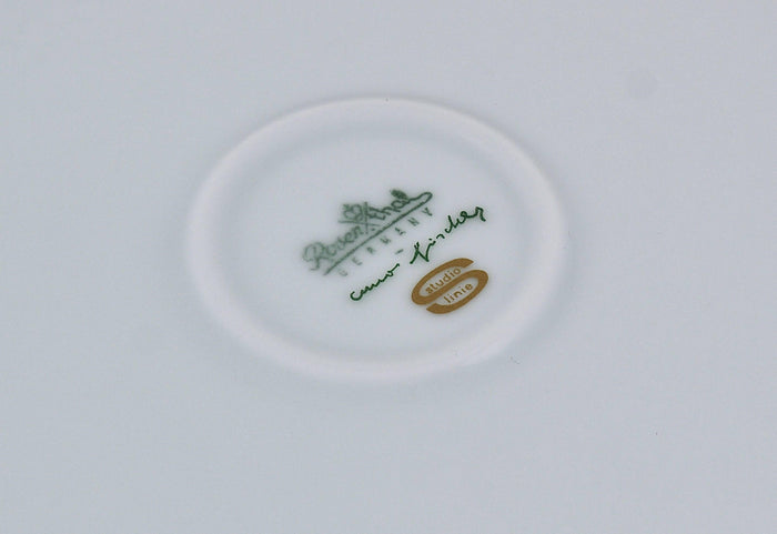 Cuno Fischer Rosenthal Studio-Linie White Relief Op Art Bowl with Lid, 1960s