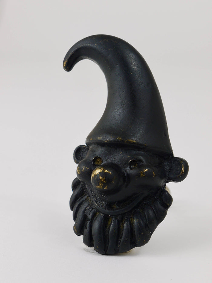 Walter Bosse Dwarf Brass Cork Screw Bottle Opener, Herta Baller, Austria, 1950s