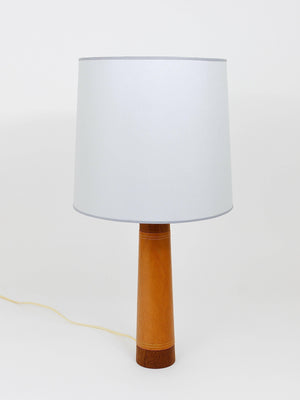 Lampe de table ou d'appoint Bergboms Sweden en teck et cuir