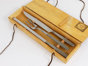 Helmut Alder Amboss 2050 Tranchiermesser und Gabel in Originalbox