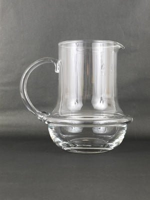Carl Auböck Midcentury Glass Pitcher Jug by Ostovics Culinar, Austria, 1970s