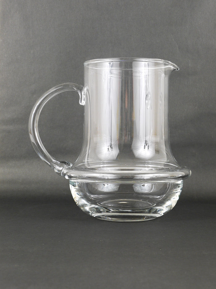 Carl Auböck Midcentury Glass Pitcher Jug by Ostovics Culinar, Austria, 1970s