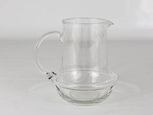 Carl Auböck Midcentury Glass Pitcher Jug by Ostovics Culinar, Austria, 1970s