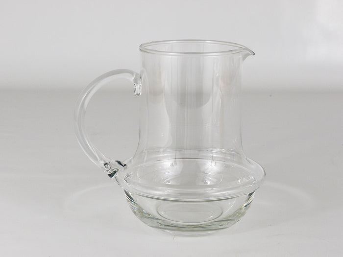 Carl Auböck Midcentury Glass Pitcher Jug by Ostovics Culinar, Austria, 1970s